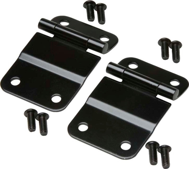 Kentrol 76-86 Jeep CJ7 Tailgate Hinge Pair - Powdercoat Black 50419 50419 Photo - Primary