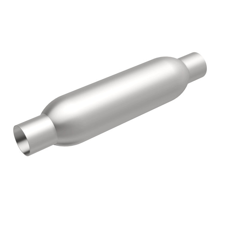 MagnaFlow 3.5" Round Center/Center Glasspack Performance Muffler 18114 360 Degree Image Set