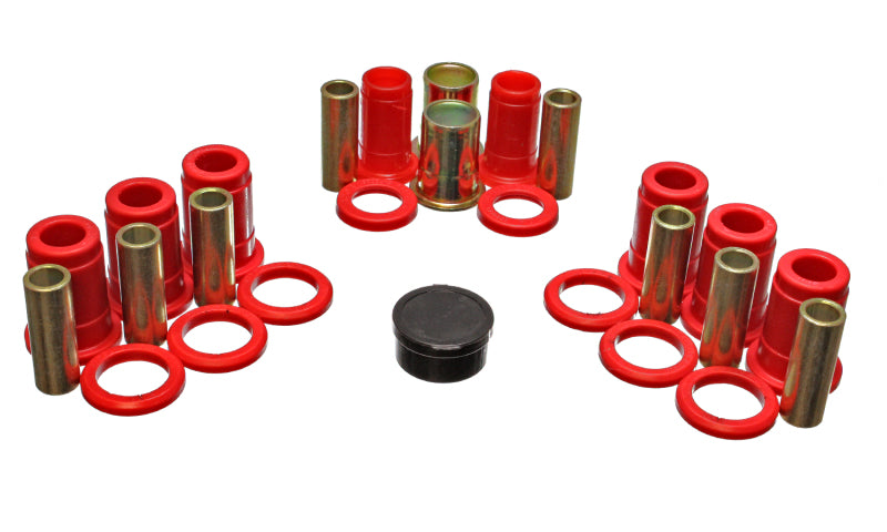 Energy Suspension Control Arm Bushing Set Red Chevrolet Bel Air All 1959-1964 3.3152R Photo - Primary