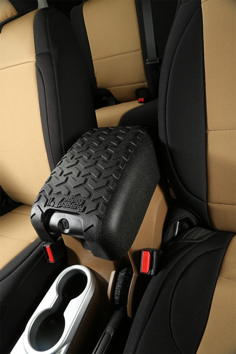 Rugged Ridge Center Console Cover,Black;11-18 Jeep Wrangler JK 13107.42 Photo - Mounted