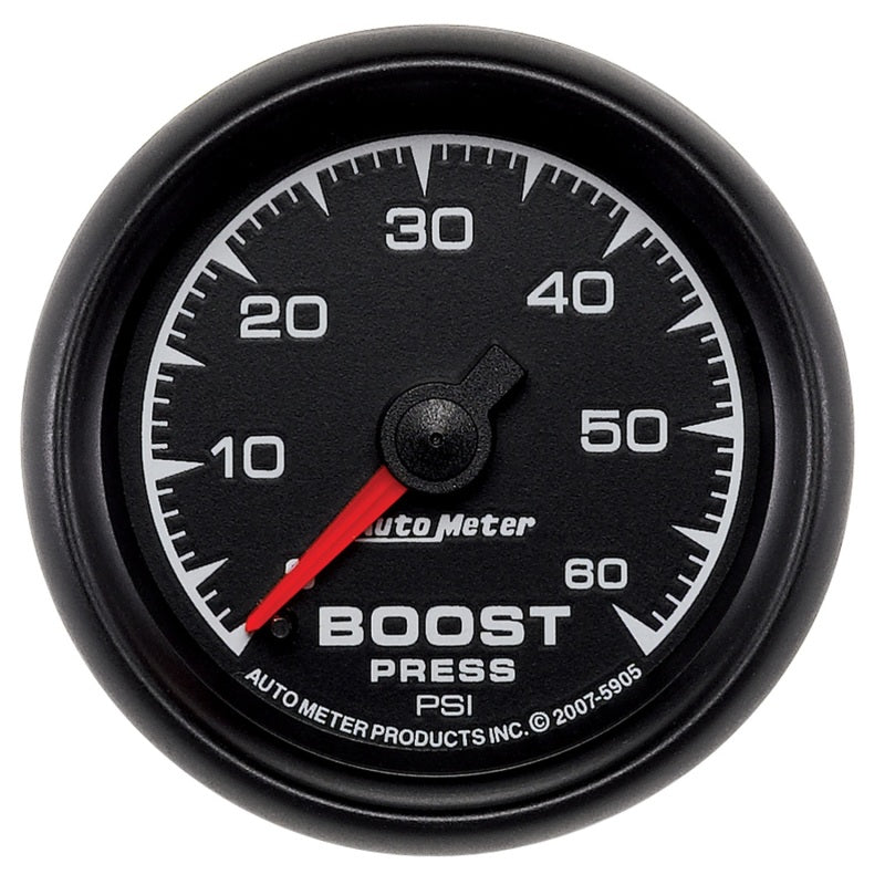 Autometer ES 52mm 0-60 PSI Mechanical Boost Gauge 5905 5905 Photo - Primary