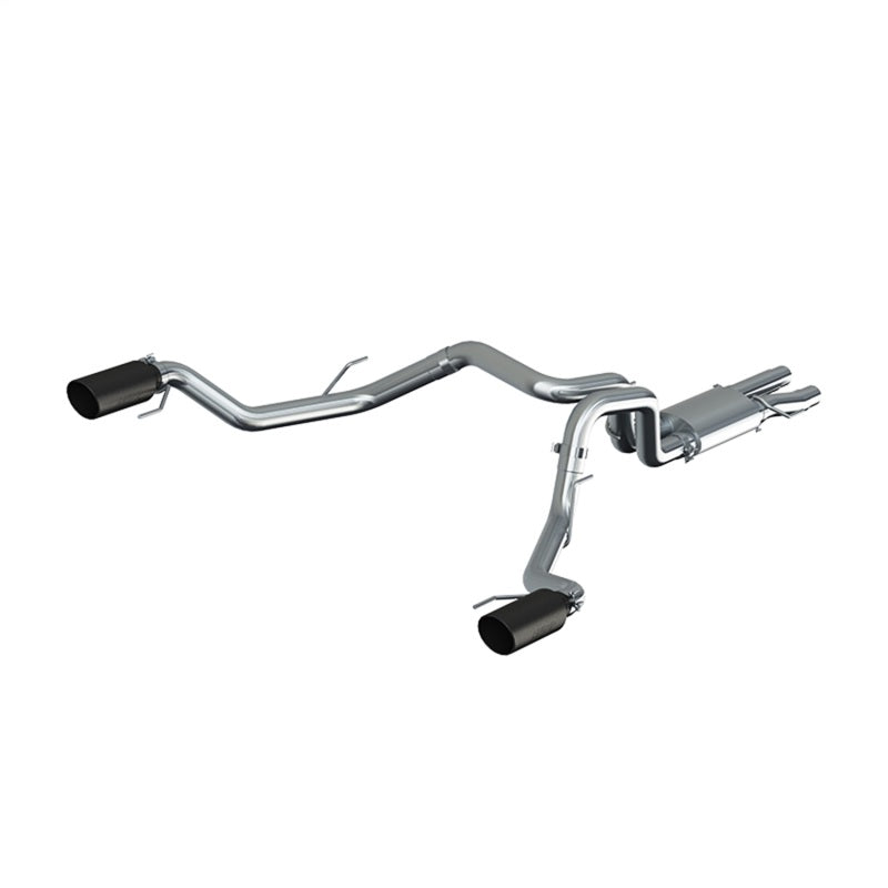 MBRP 17-20 Ford F-150 Raptor 3.5L Ecoboost Dual Rear Exit T409 3in Resonater Back Exhaust System S5264409 S5264409 Photo - Primary