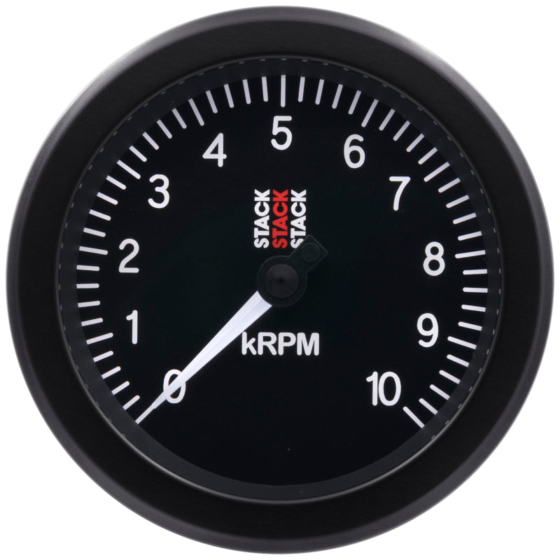 Autometer Stack Sport 88mm 0-10K RPM Tachometer - Black ST100-010 ST100-010 User 4
