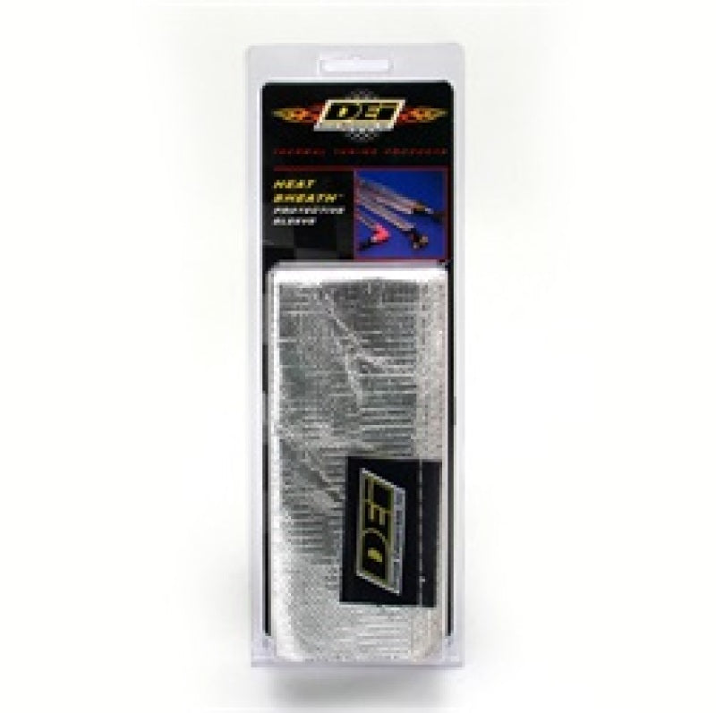 DEI Heat Sheath 1/2in I.D. x 3ft - Aluminized Sleeving- Sewn Edge 10418 10418 Photo - in package