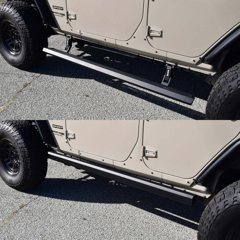 Westin Pro-e Running Boards 07-18 Jeep Wrangler JK 29-23295 29-23295 Photo - Mounted