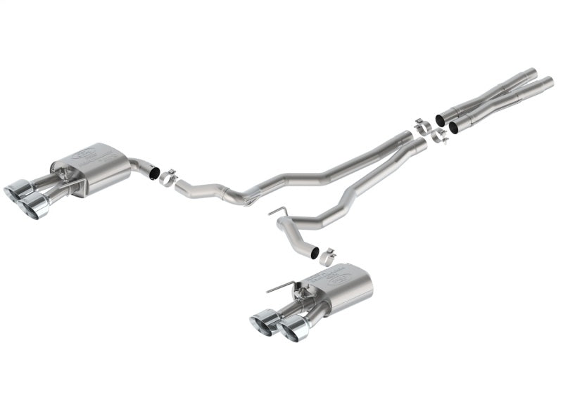 Ford Racing 2024 Mustang 5.0L GT Extreme Cat-Back Exhaust W/Valance - Chrome Tips M-5200-M5ECVA M-5200-M5ECVA Photo - Primary