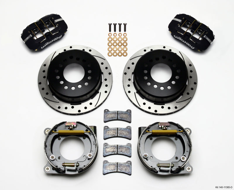 Wilwood FDP-LP 11.00" P-Brake Kit, Drilled Chevy C-10, 2.42 Offset 5-Lug 140-11385-D Photo - Primary