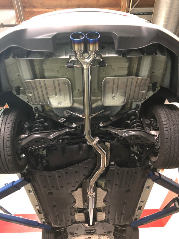 Injen 17-20 Honda Civic Si 1.5L Turbo (Sedan Only) 3in Cat-Back Stainless Steel Exhaust SES1581TT SES1581TT Photo - Mounted