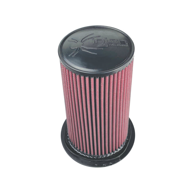 Injen 8-Layer Oiled Cotton Gauze Air Filter 4.0in ID/ 7.0in Base / 8.80in Height / 5in Top X-1108-BR X-1108-BR Photo - out of package