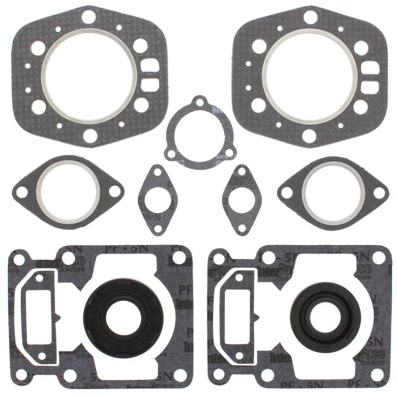 Vertex Pistons Vertex Gaskets 1977 Arctic Cat El Tigre Cross Country Complete Gasket Kit w/ Oil Seals 711063F 711063F Photo - Primary