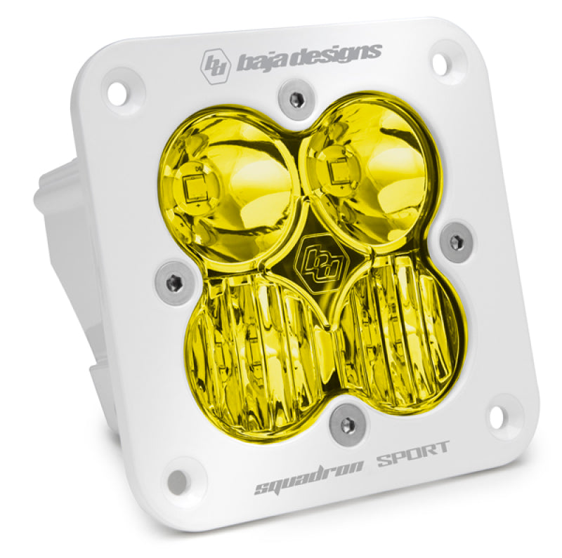 Baja Designs Squadron Sport White Flush Mount LED Auxiliary Light Pod - Universal 551013WT Photo - Primary