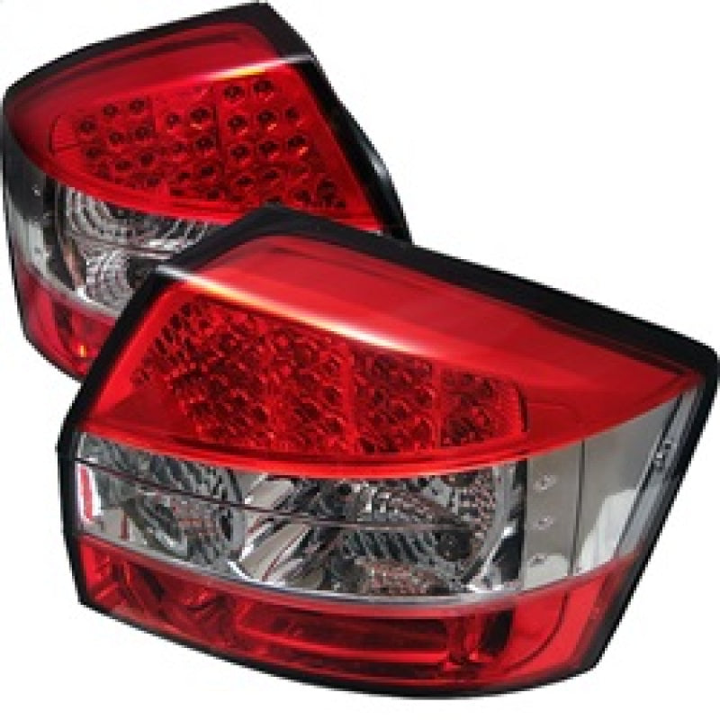 Spyder Audi A4 02-05 LED Tail Lights Red Clear ALT-YD-AA402-LED-RC 5000040 5000040 Photo - Primary