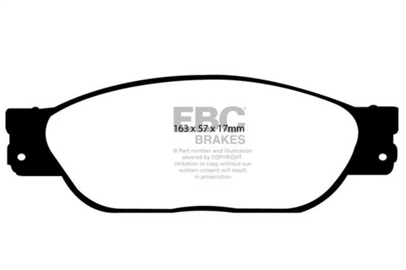 EBC Disc Brake Pad Set UD805 Photo - Primary
