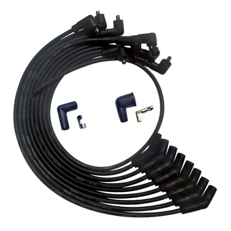 Moroso SB Ford 260289302 135 Deg Plug End Non-HEI Unsleeved Ultra Spark Plug Wire Set - Black 51071 51071 User 1