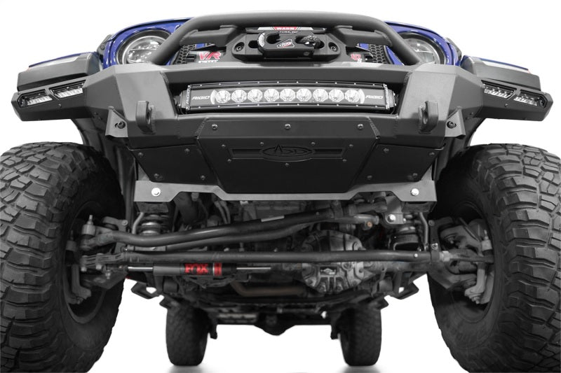 Addictive Desert Designs ADD 18-24 Jeep Wrangler JL / 18-24 Jeep Gladiator JT Phantom Winch Rear Bumper F980335070103 F980335070103 Photo - Mounted