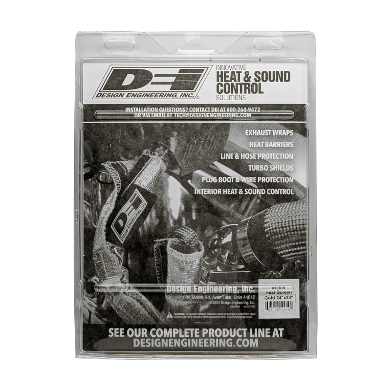 DEI Heat Screen GOLD 24in x 24in - Non-Adhesive 10919 10919 Photo - in package