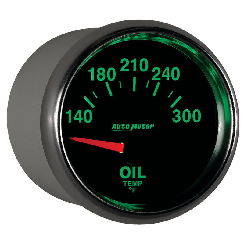 Autometer GS 52mm 140-300 Deg F Short Sweep Electronic Oil Temperature Gauge 3848 3848 User 6