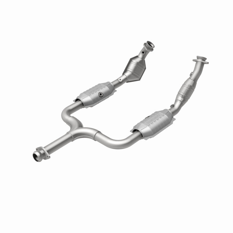 MagnaFlow Ford Mustang HM Grade Federal / EPA Compliant Direct-Fit Catalytic Converter 93345 360 Degree Image Set