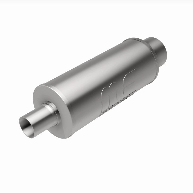 MagnaFlow 6" Round Center/Center Performance Muffler With Tip 14822 360 Degree Image Set