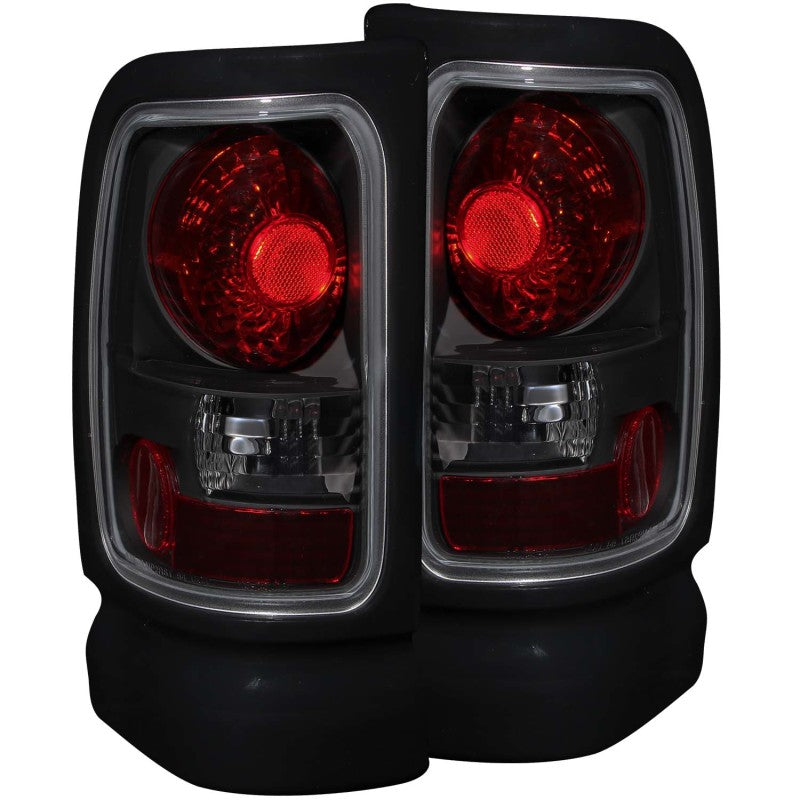 Anzo 1994-2001 Dodge Ram Taillights Dark Smoke 211170 Photo - Primary