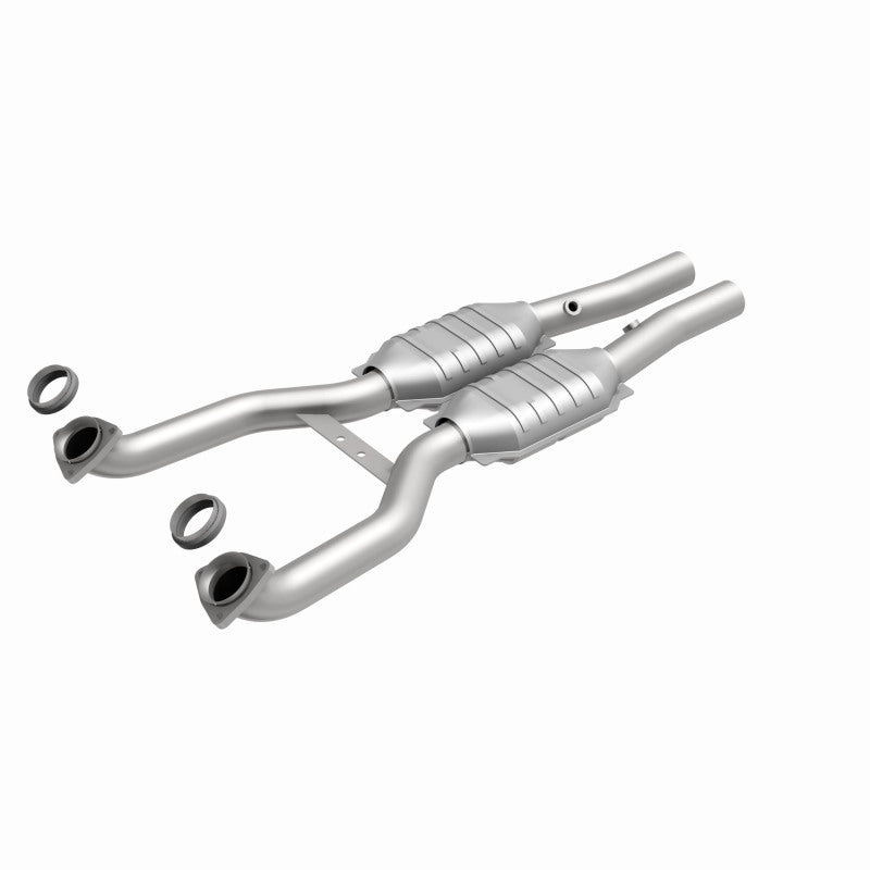 MagnaFlow Chevrolet Corvette HM Grade Federal / EPA Compliant Direct-Fit Catalytic Converter 93988 360 Degree Image Set