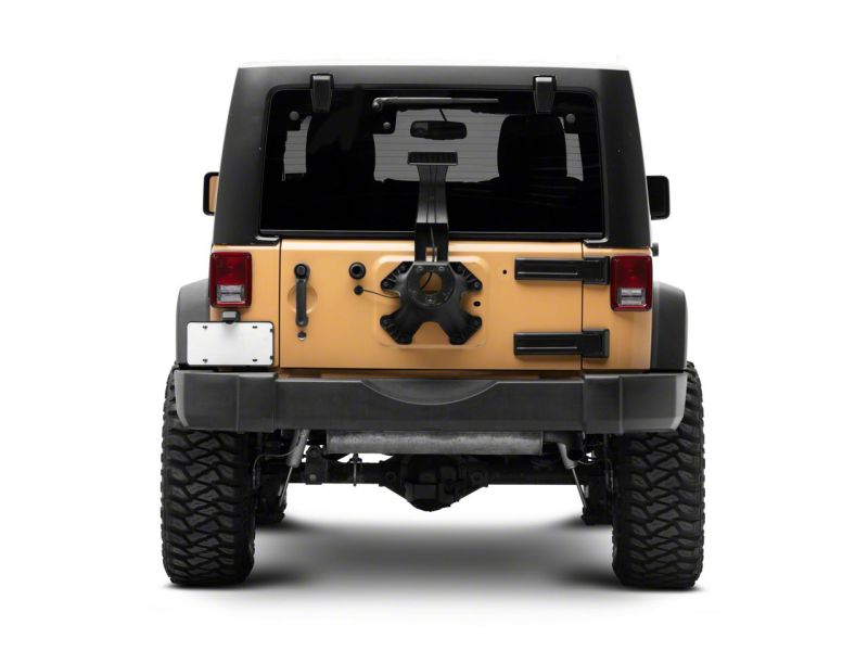 Raxiom 07-18 Jeep Wrangler JK Axial Series Hyper Flash LED Third Brake Light- Smoked J137871 J137871 Photo - Close Up