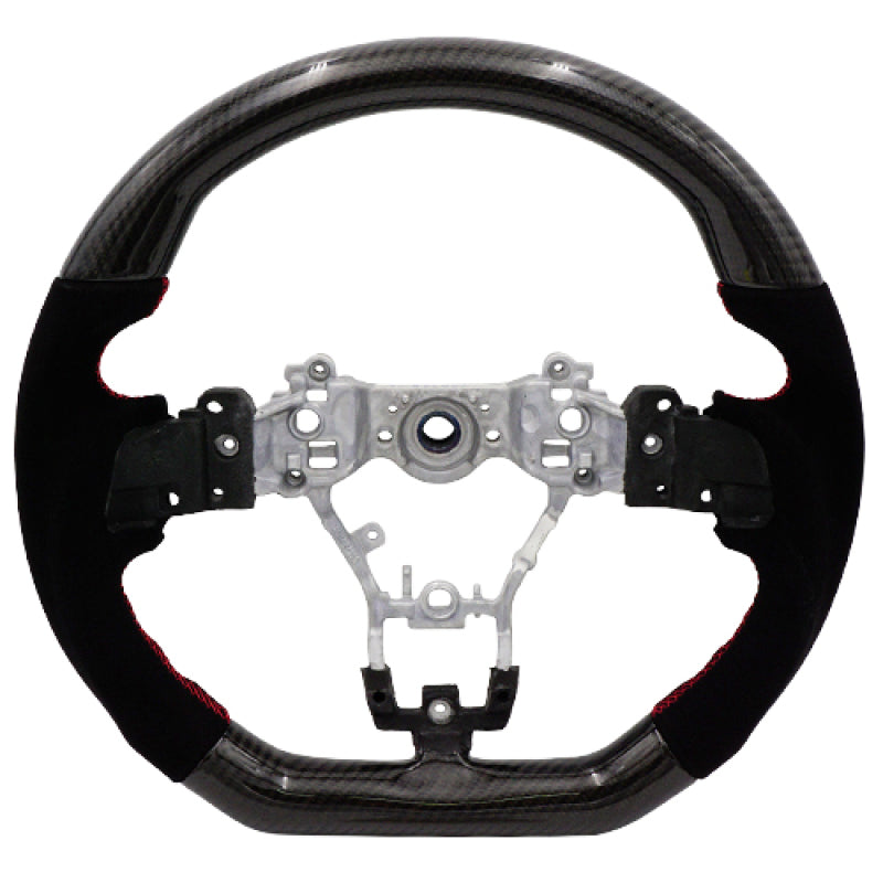 BLOX Racing 15-21 Subaru Carbon/Alcantara Steering Wheel Red Stitching BXSW-50010-R BXSW-50010-R User 1