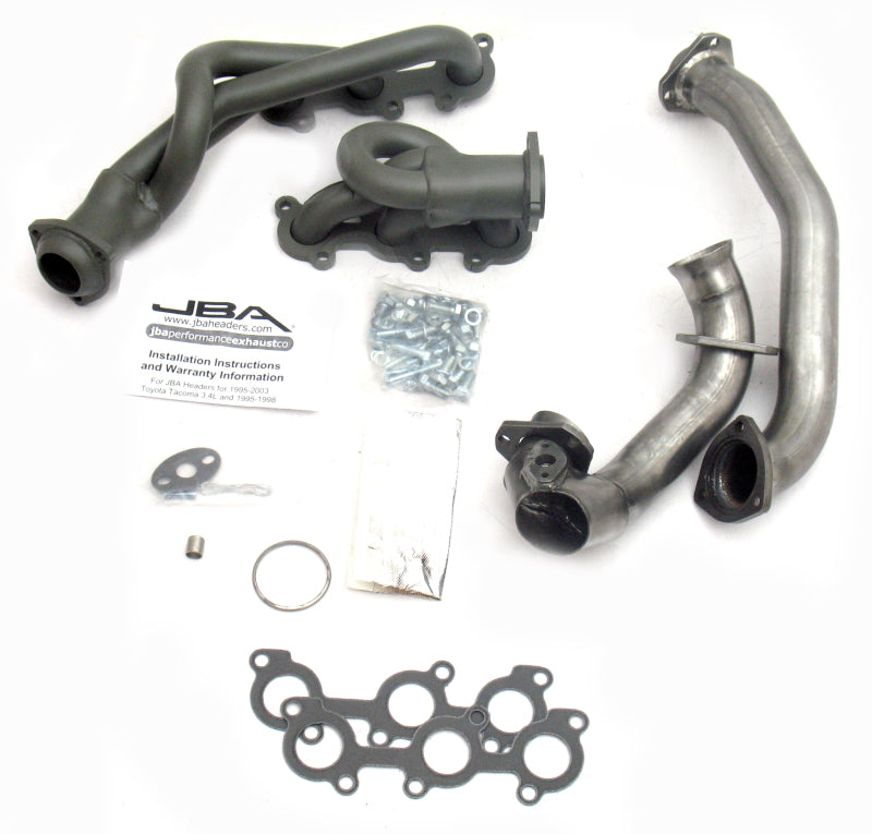 JBA 01-04 Toyota 3.4L V6 w/o EGR 1-1/2in Primary Ti Ctd Cat4Ward Header 2032SJT 2032SJT Photo - Primary