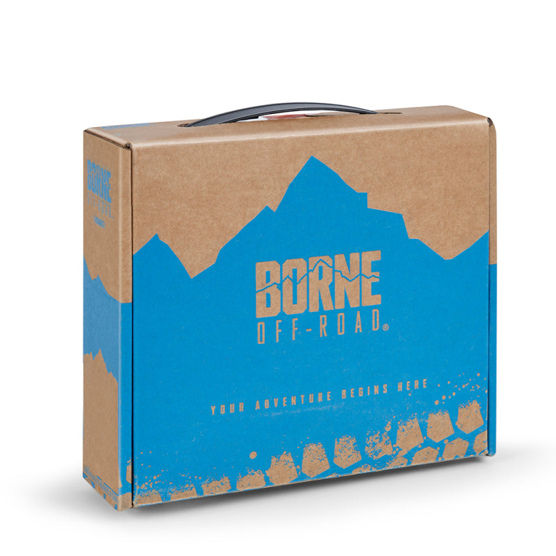 Borne Off-Road Cam Buckle Tie-Down Kit (2-Pack) Black BNRTC-TDCB-2BK BNRTC-TDCB-2BK Photo - Primary