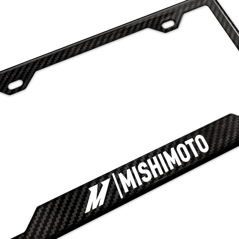 Mishimoto Carbon Fiber License Plate Frame - Gloss MMPROMO-FRAME-CF-G MMPROMO-FRAME-CF-G User 1