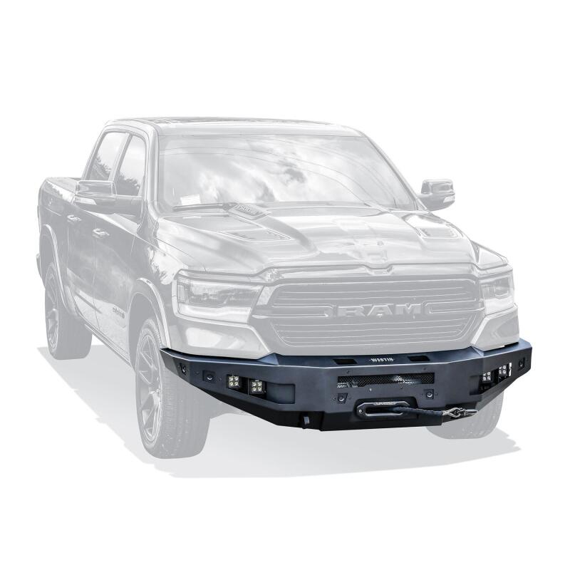 Westin 19-24 Dodge Ram 1500(Excl Classic) Pro-Series Front Bumper - Textured Black 58-411075 58-411075 Photo - Mounted