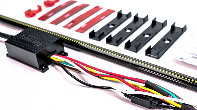 Putco 17-19 Ford Super Duty 48in Red Blade Blade LED Light Bar w/ Direct fit Quick-Connect Harness 9202048-06 9202048-06 Photo - Unmounted