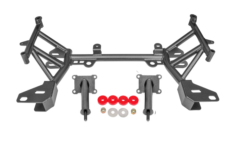 BMR Suspension BMR 93-02 4th Gen F-Body K-member Low Mount Turbo LS1 Motor Mounts Standard Rack Mounts - Black KM344H KM344H Photo - Primary