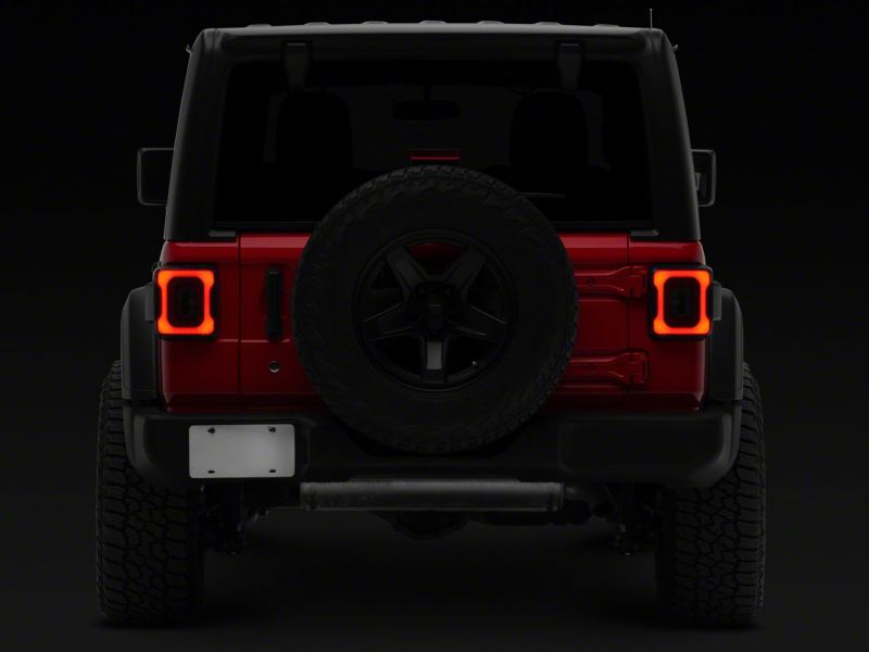 Raxiom 18-23 Jeep Wrangler JL Axial Series Carver LED Tail Lights- Blk Housing (Smoked Lens) J164243-JL J164243-JL Photo - Close Up