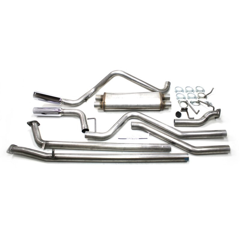 JBA 07-20 Toyota Tundra 4.6L/4.7L/5.7L 409SS Pass Side Dual Exit Cat-Back Exhaust 40-9004 40-9004 Photo - Primary