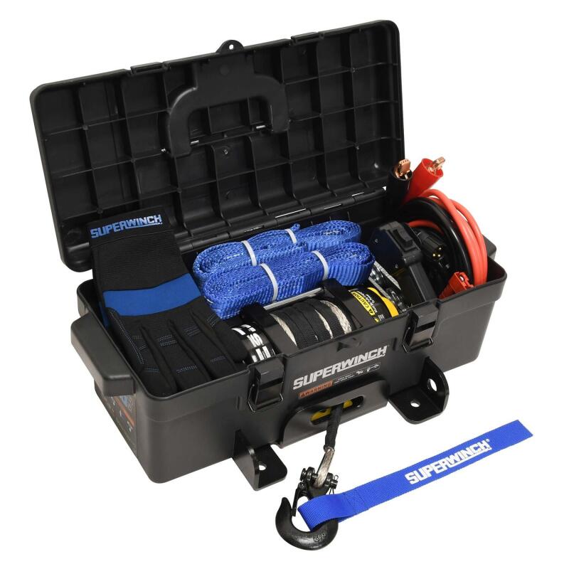 Superwinch 4000 LBS 12 VDC 3/16in x 50ft Synthetic Rope Winch2Go 1140232 1140232 Photo - Close Up