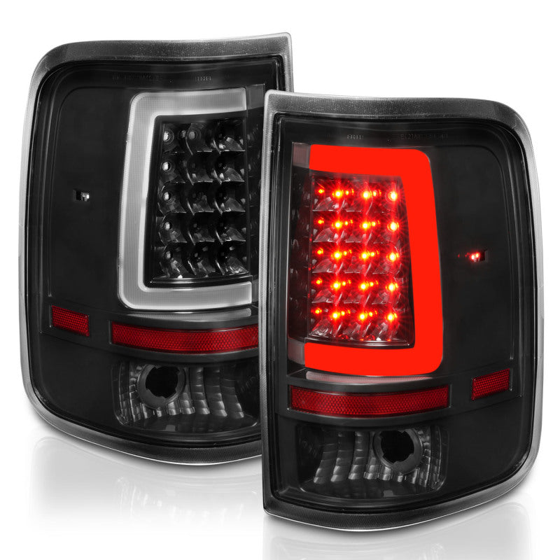 ANZO 2004-2006 Ford F-150 LED Tail Lights w/ Light Bar Black Housing Clear Lens 311342 311342 Photo - Unmounted