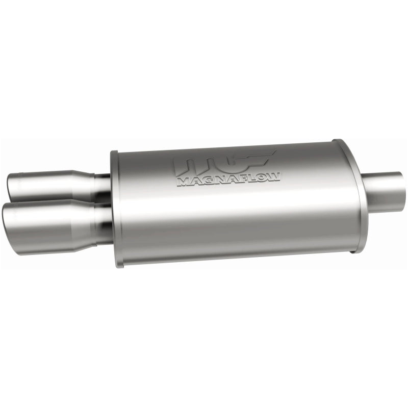 MagnaFlow 5" X 8" Oval Center/Dual Performance Muffler With Tip 14862 Photo - out of package