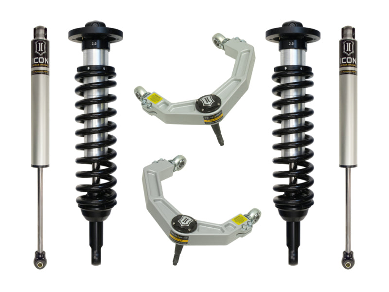 ICON 09-13 Ford F-150 2WD 0-2.63in Stage 2 Suspension System w/Billet Uca K93011 K93011 Photo - Primary