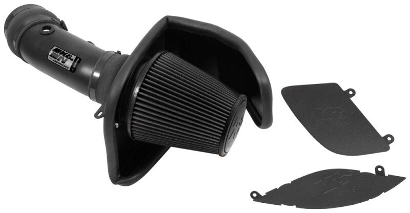 K&N Engineering K&N 17-23 Dodge Charger/Challenger Hellcat SC 6.2L V8 DRYFLOW Performance Air Intake System 30-2553TTK 30-2553TTK Photo - Primary
