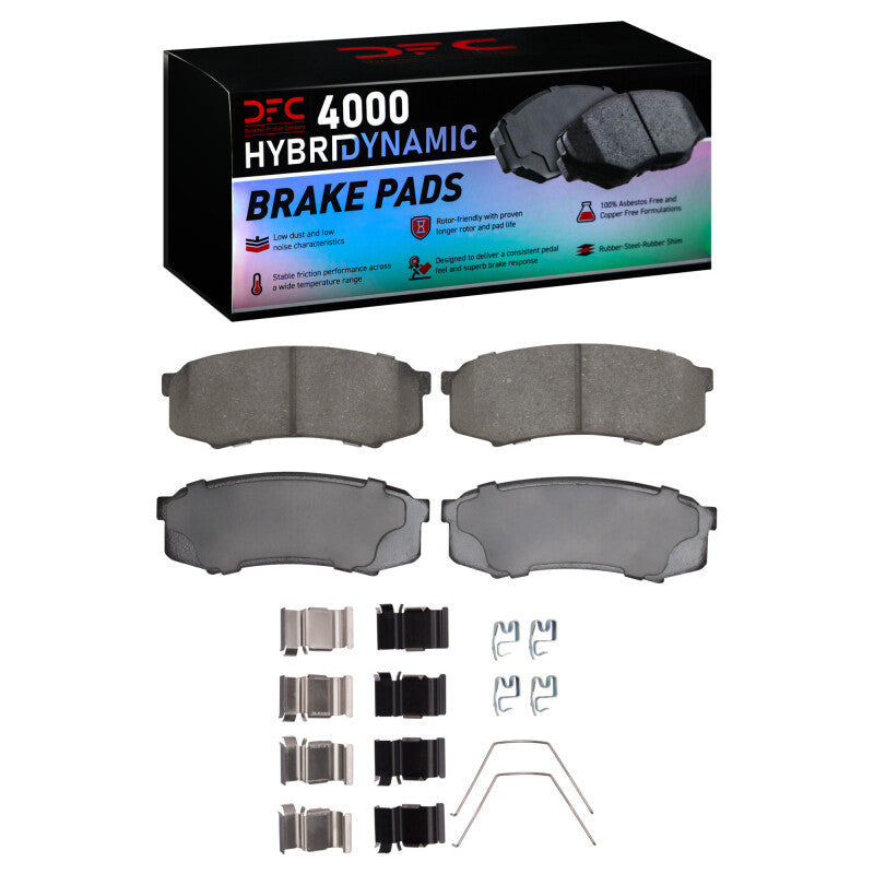 DFC DFC 4000 HybriDynamic Brake Pads Brakes, Rotors & Pads Brake Pads - OE main image