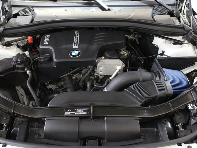 aFe Magnum FORCE Stage-2 Pro 5R Cold Air Intake System BMW X1 28i/ix (E84) 54-12522 Photo - Mounted