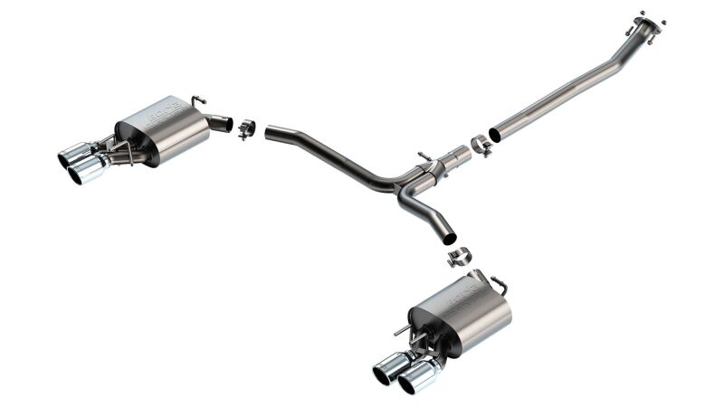 Borla 18-22 Toyota Camry XSE S-Type S-Type Cat Back Exhaust (Stainless) 140853 140853 Photo - Primary