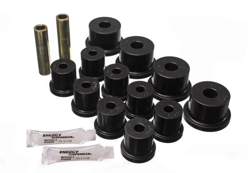 Energy Suspension Leaf Spring Bushing Set Black Ford Mustang Base 1964-1973 4.2101G Photo - Primary