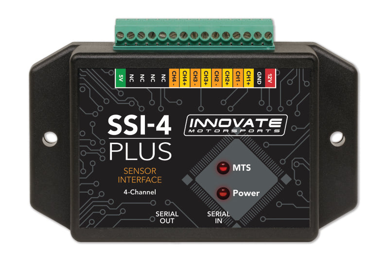 Innovate Motorsports SSI-4 PLUS: Sensor Interface for MTS, 4-Channel 3914 Photo - Primary
