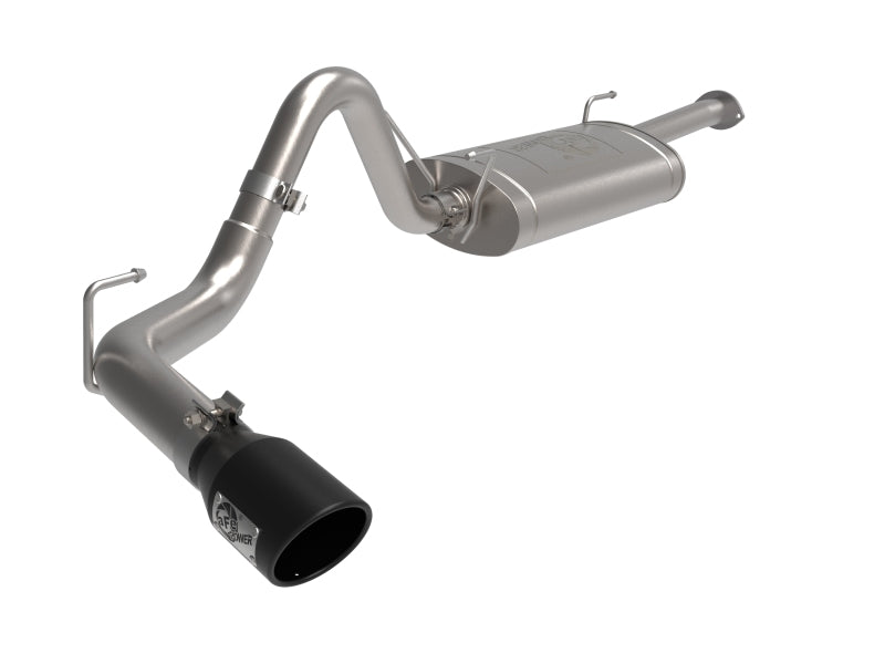 aFe 16-22 Toyota Tacoma Apollo GT Series 2.5in. - 3in. 409 SS Cat-Back Exhaust System w/ Black Tip 49-46063-B 49-46063-B Photo - Primary