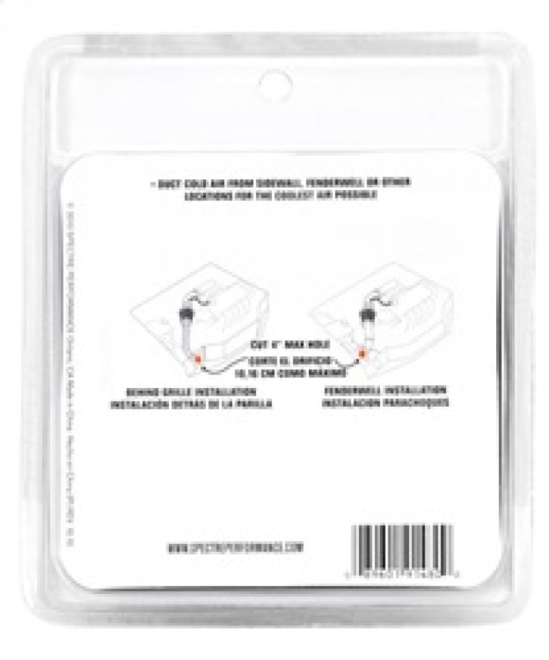 Spectre Intake Tube/Duct Mounting Plate (ABS) 4in. OD 9148 9148 Photo - in package