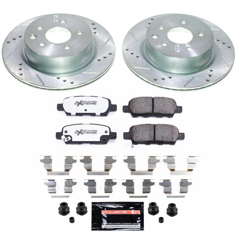 PowerStop Power Stop 08-09 Infiniti EX35 Rear Z26 Street Brake Kit K9064-26 K9064-26 Photo - Primary
