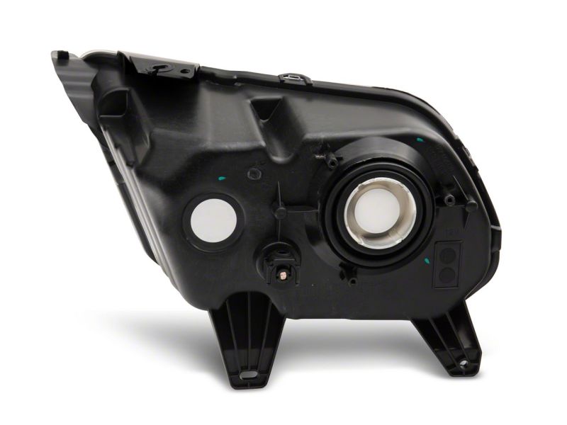 Raxiom 10-12 Ford Mustang Axial Series OEM Style Rep Headlights- Chrome Housing (Clear Lens) 413416 413416 Photo - Close Up