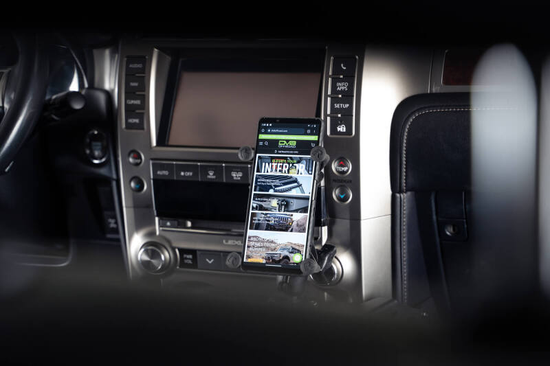 DV8 Offroad 2010 Lexus GX 460 Center Console Molle Panels & Digital Device Bridge CCGX-02 CCGX-02 Photo - Unmounted